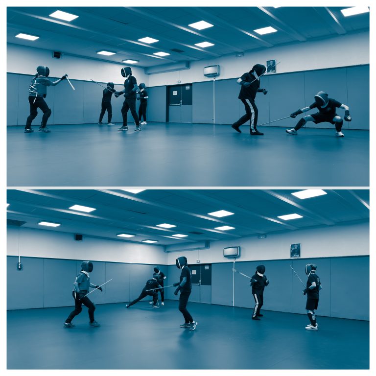 cours de canne en salle
