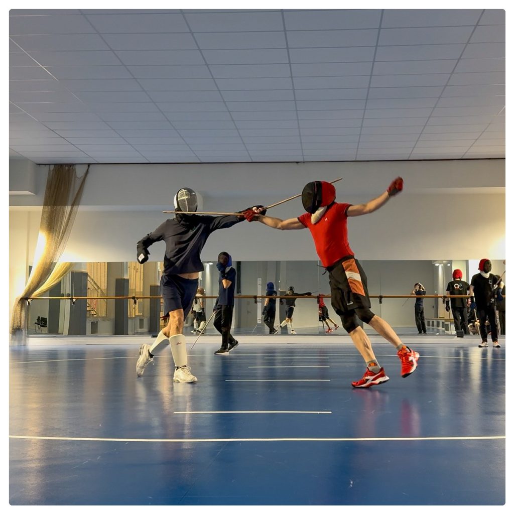 Assaut canne de combat