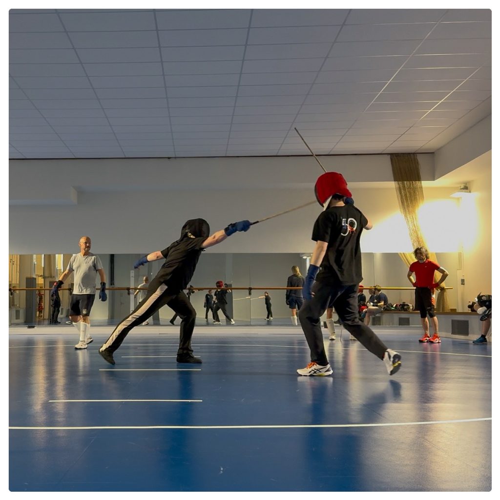 Assaut canne de combat