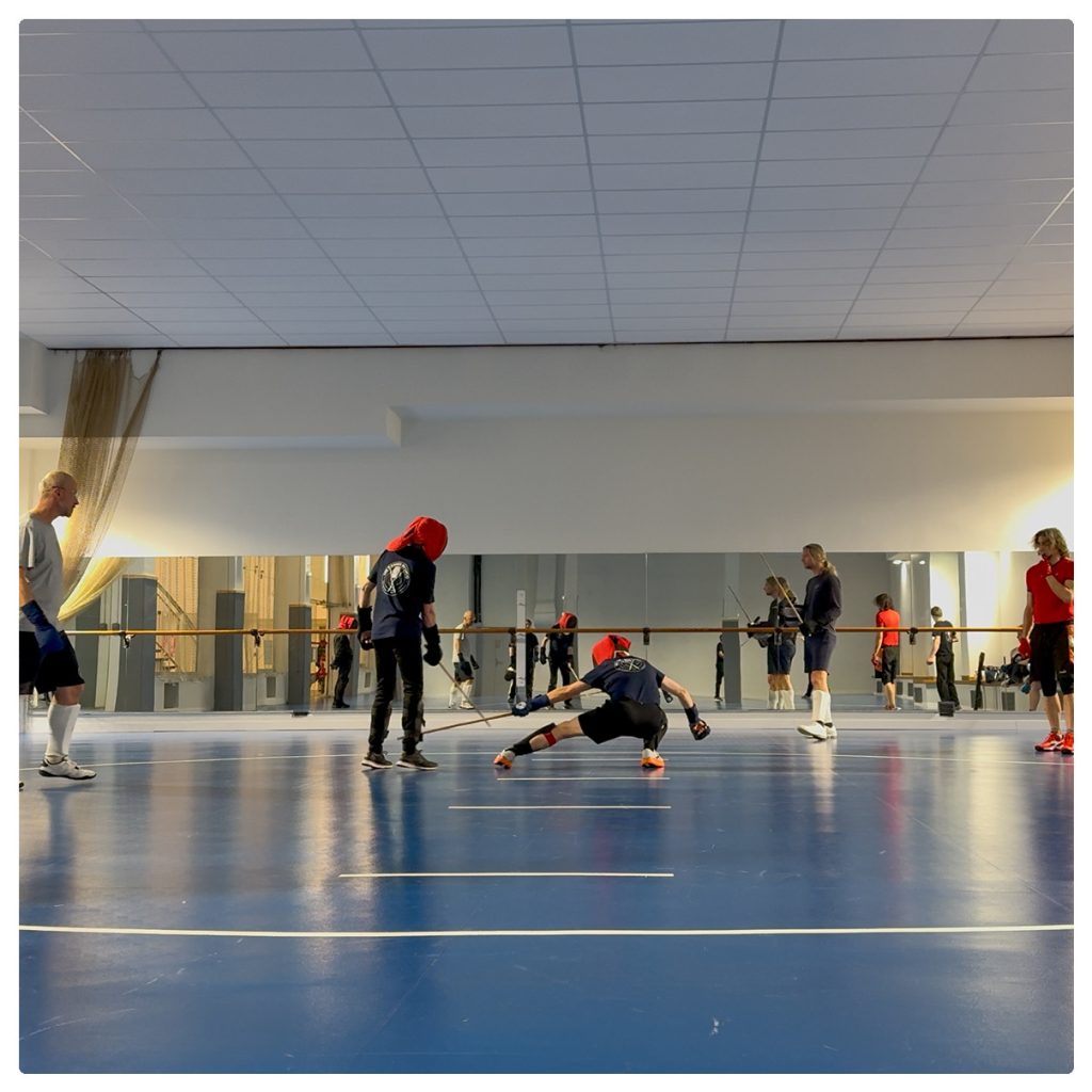 Assaut canne de combat